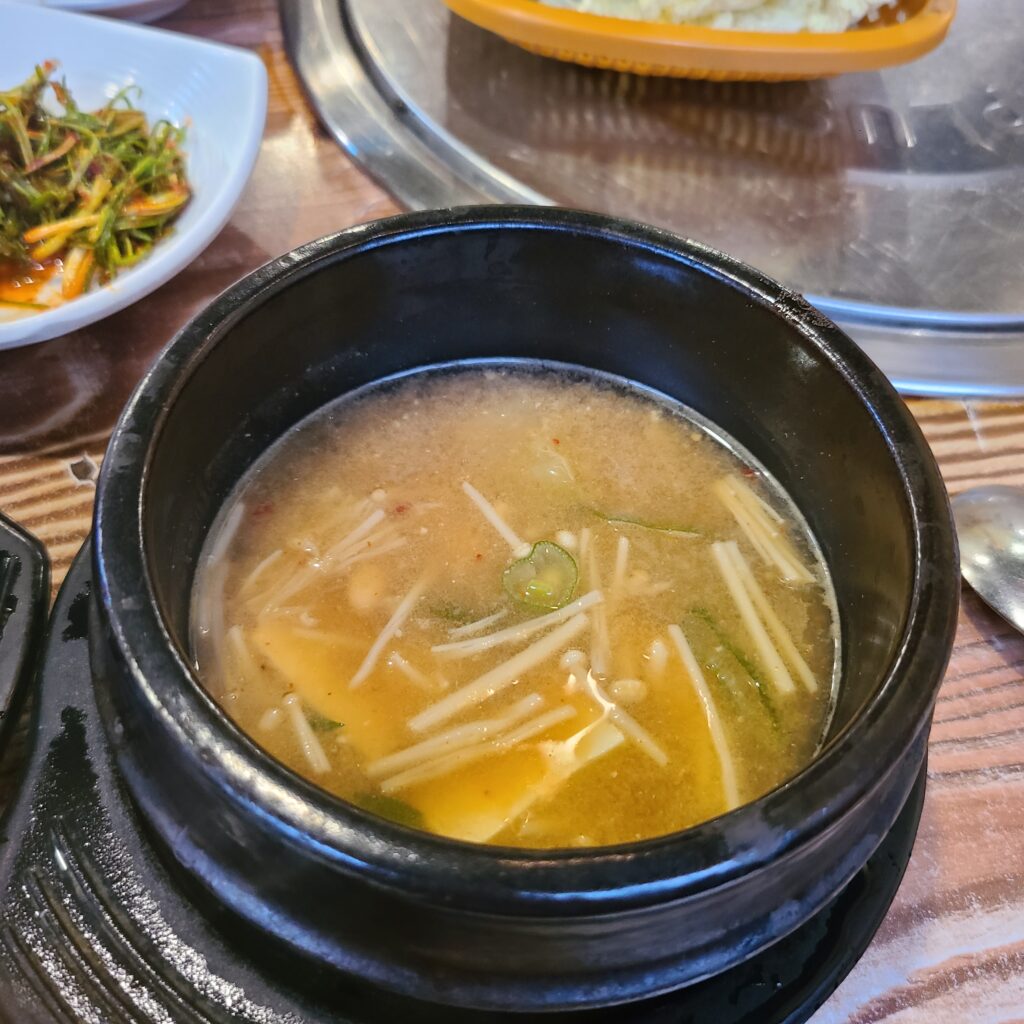 이촌동 석이네 된장찌개